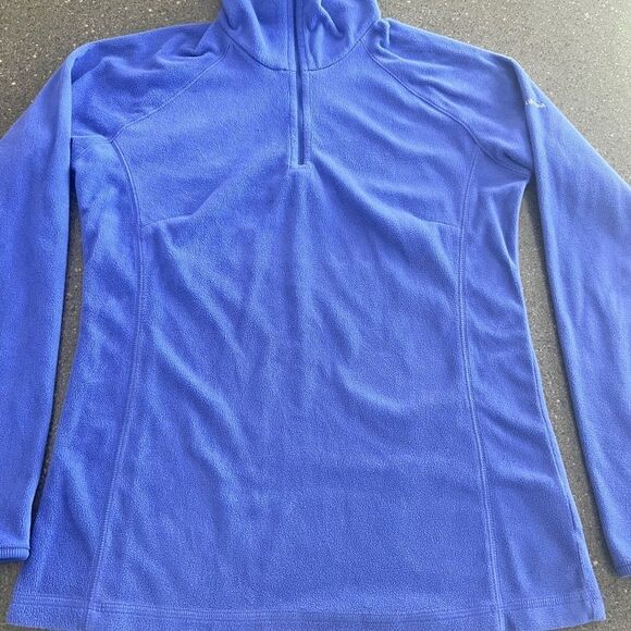 Columbia Women’s half Zip Fleece sweatshirt  jacket size M - Picture 6 of 8